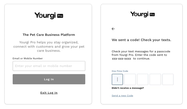 Yourgi Pro Login2