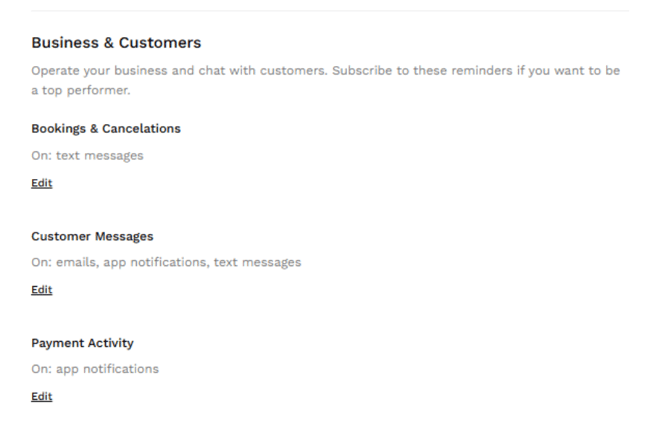 Enabling notifications